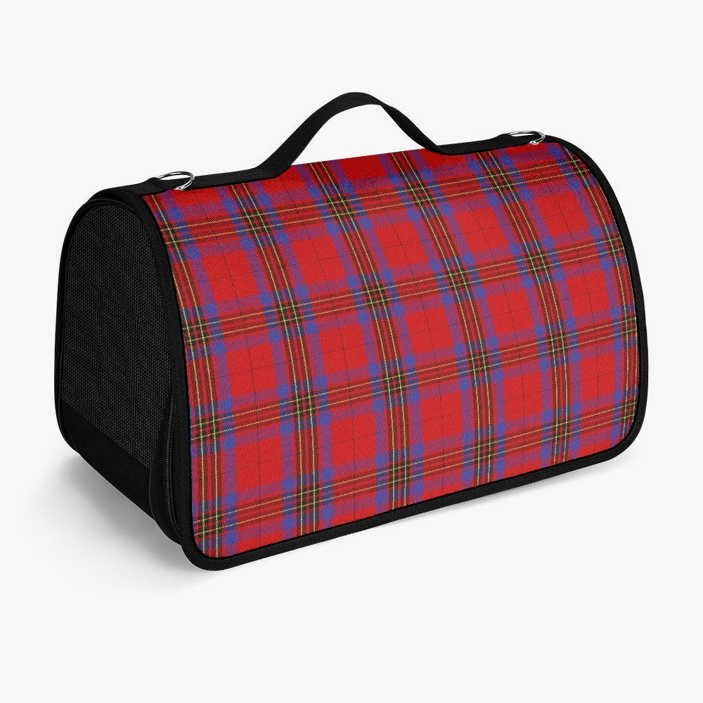 Clan Leslie Tartan Pet Carrier Bag