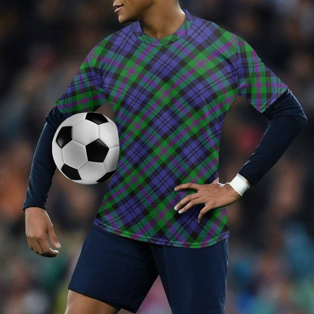 Clan Baird Tartan Football Shirt