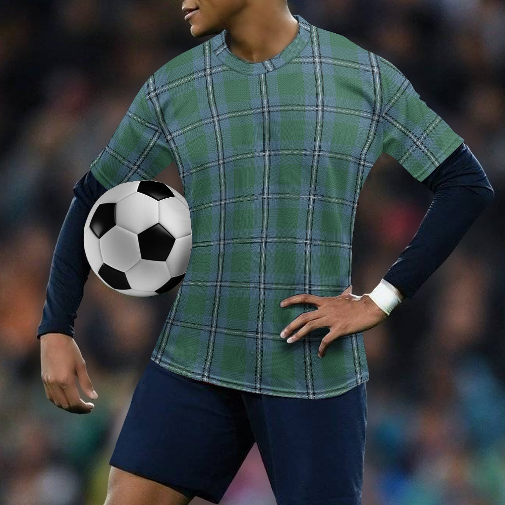 Clan Irvine of Drum Tartan Football Shirt