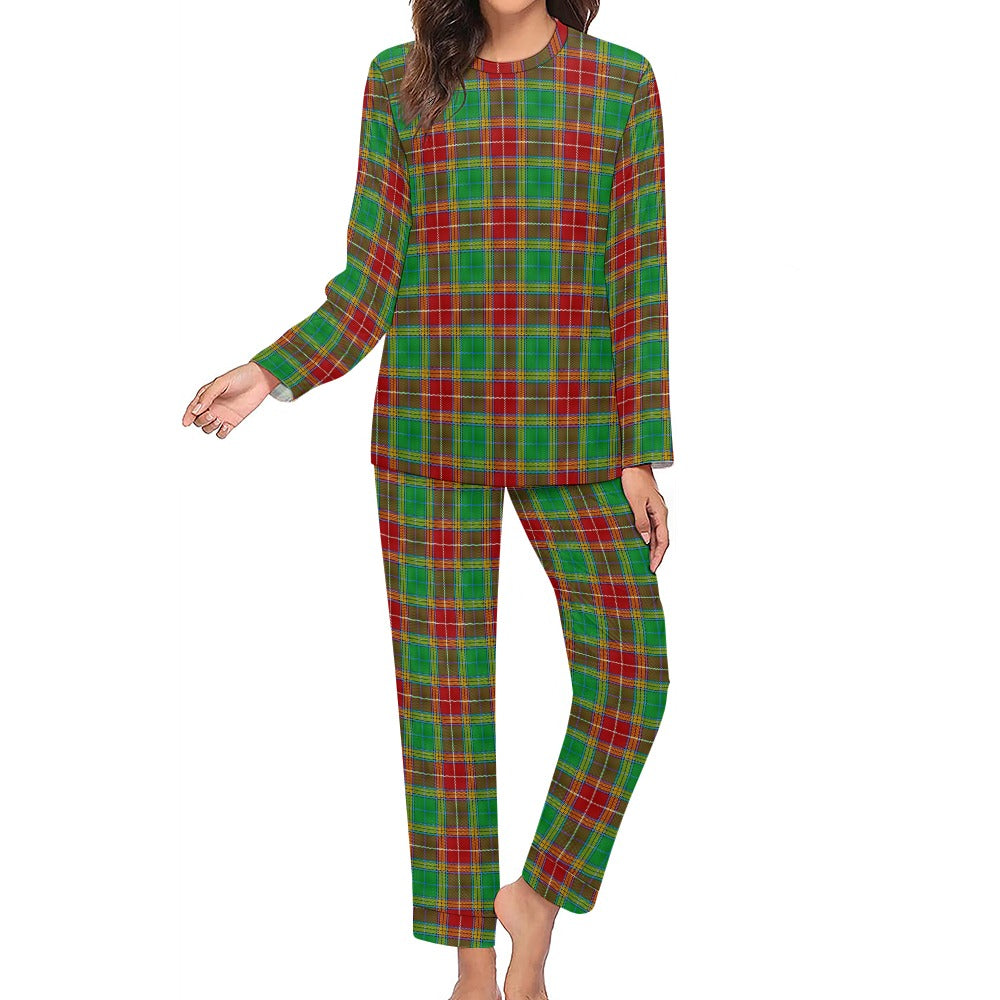 Clan Baxter Tartan Women's Pajama Set