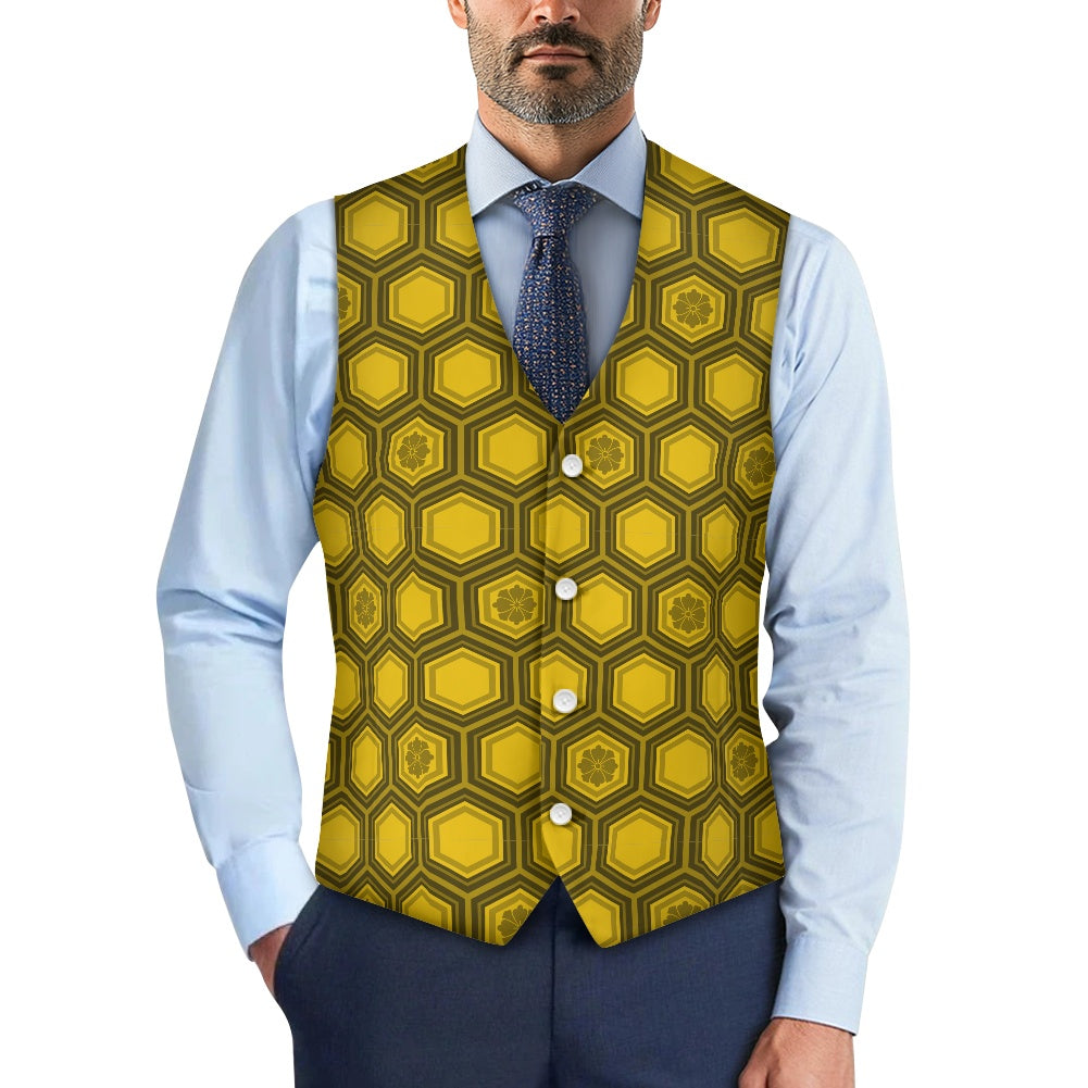 Japanese Wagara - Kikko Suit vest jacket