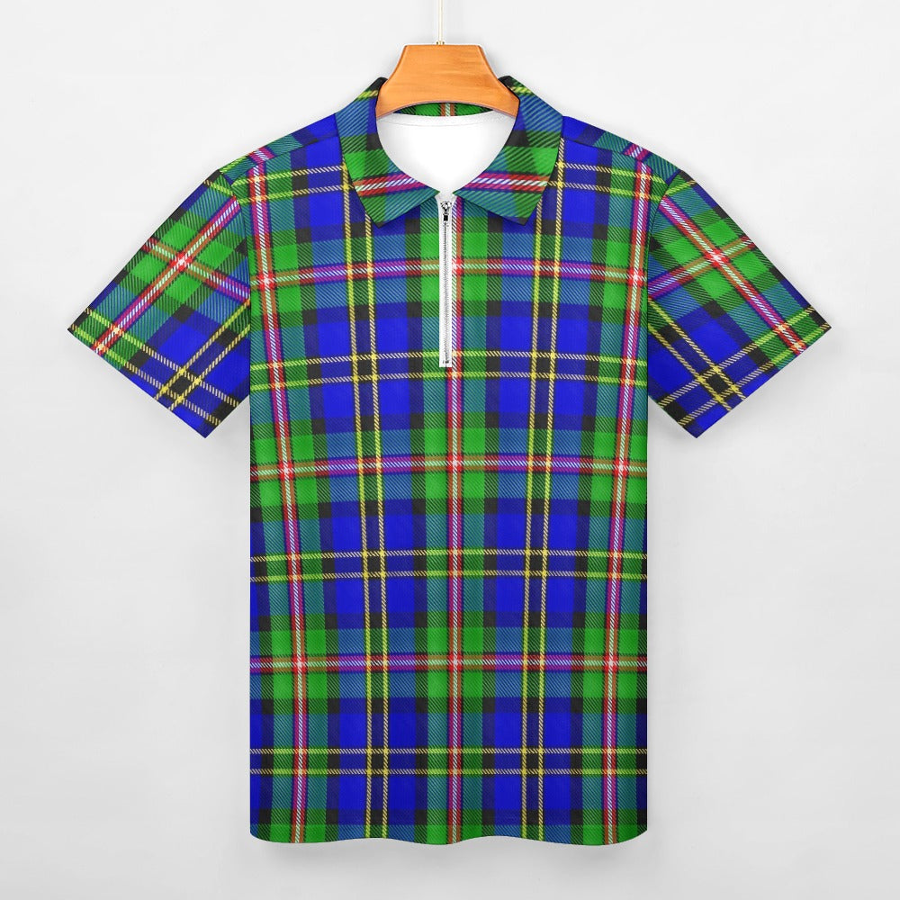 Clan MacCuaig Tartan Short sleeve polo shirt