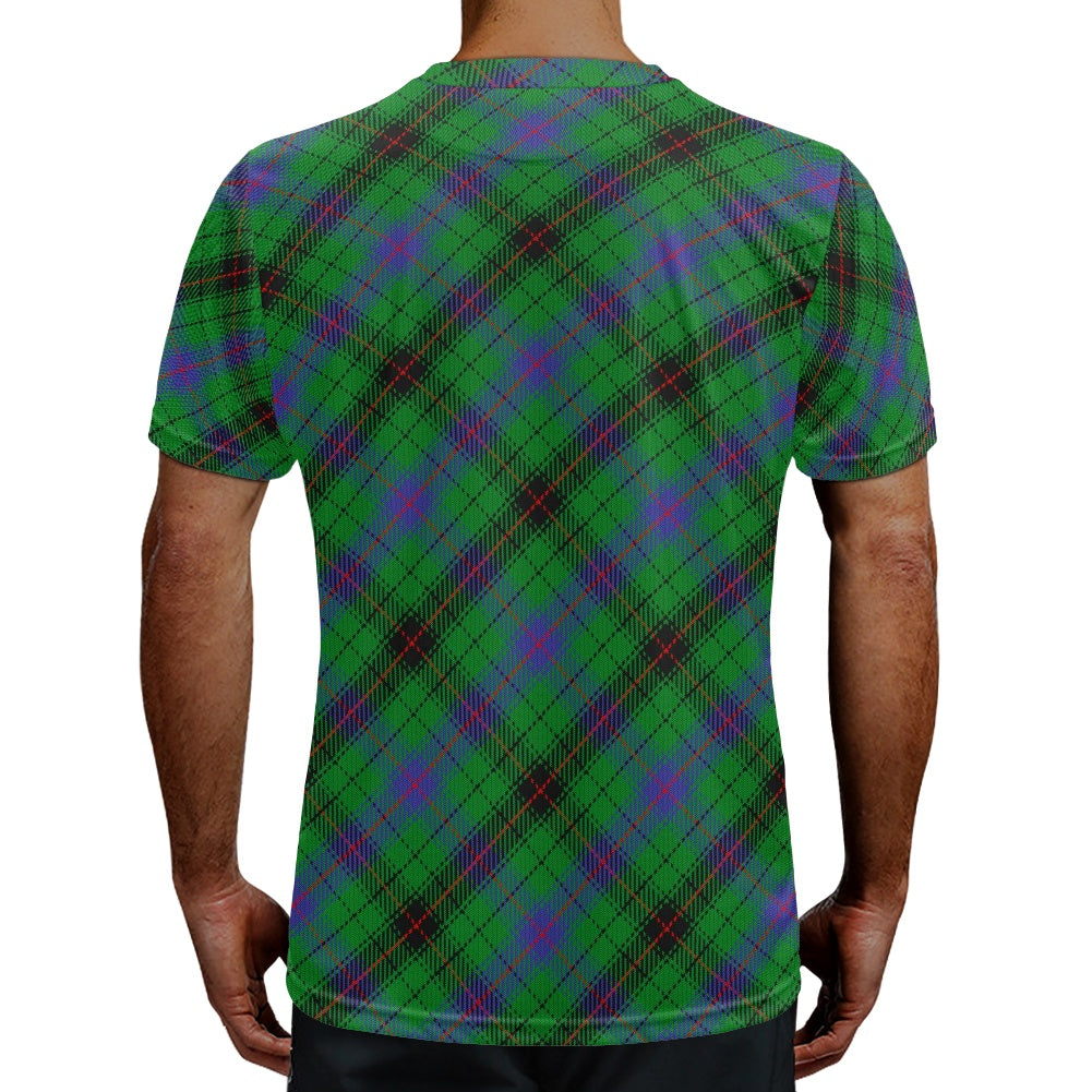 Clan Davidson Tartan Football Shirt