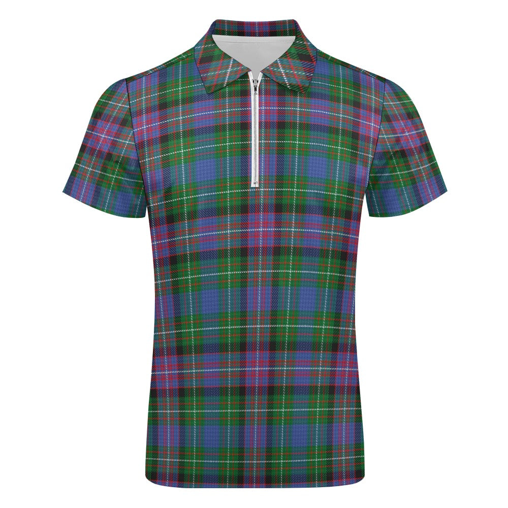 Clan Rankin Tartan Short sleeve polo shirt