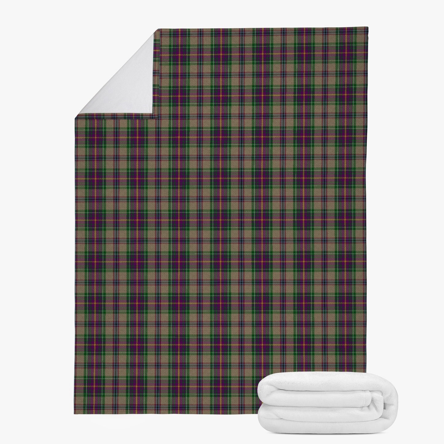 US State - Oregon Tartan Fleece Blanket