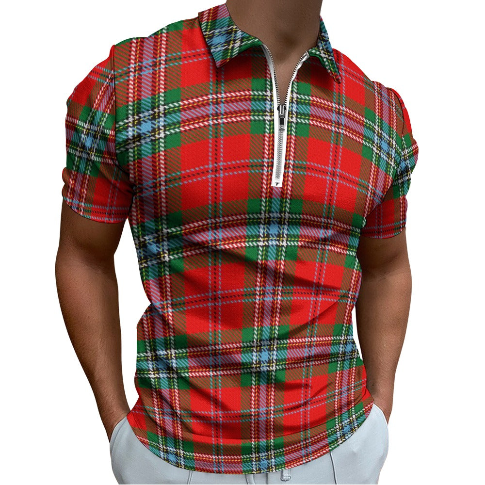 Clan MacLean Tartan Short sleeve polo shirt