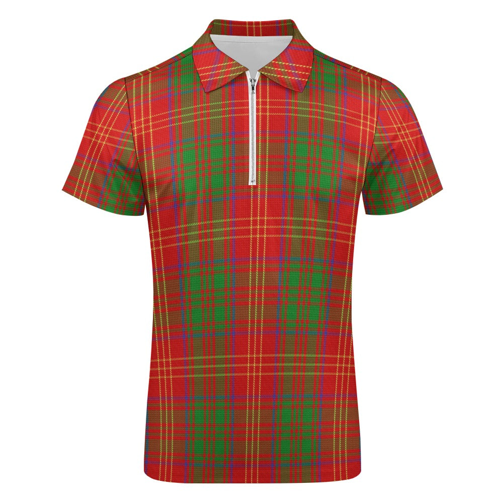 Clan Burns Tartan Short sleeve polo shirt