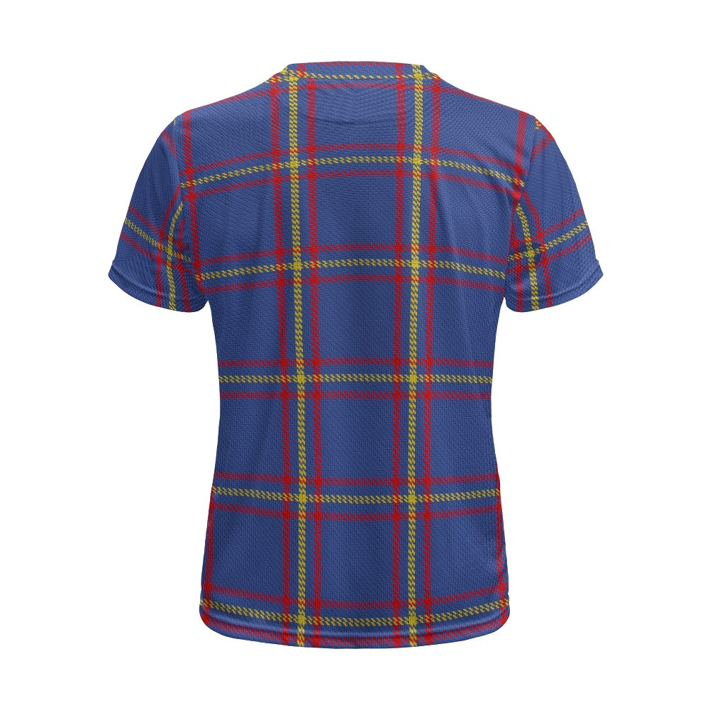 Clan MacLaine Tartan Football Shirt