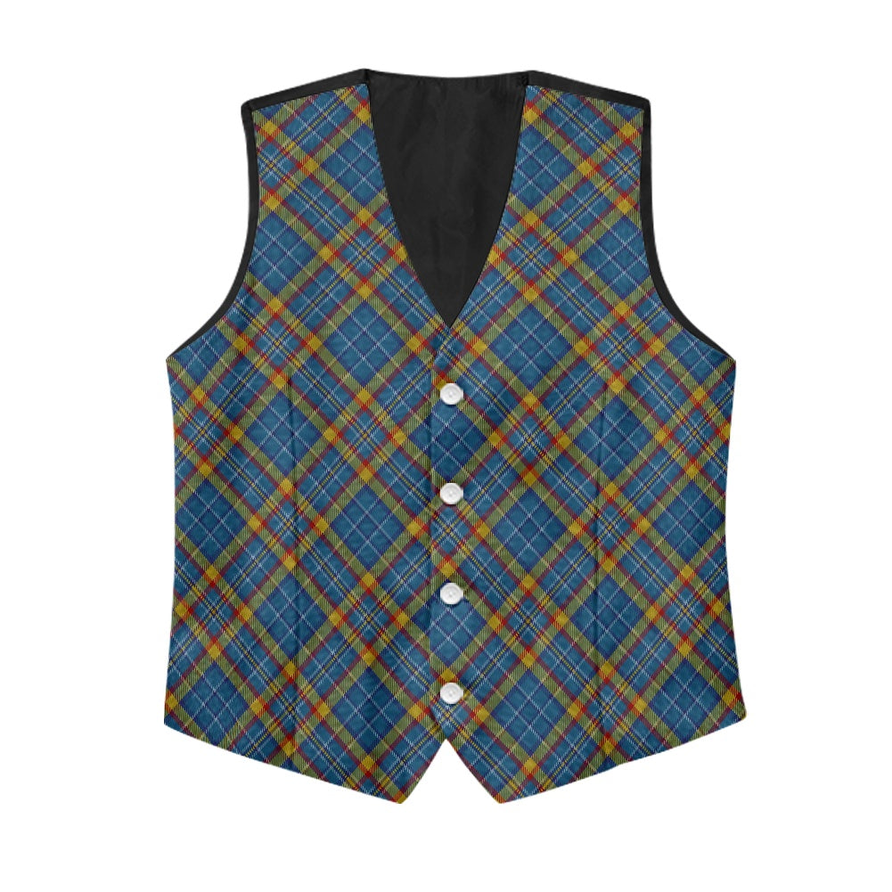 Clan Healy Tartan Bias Suit vest jacket