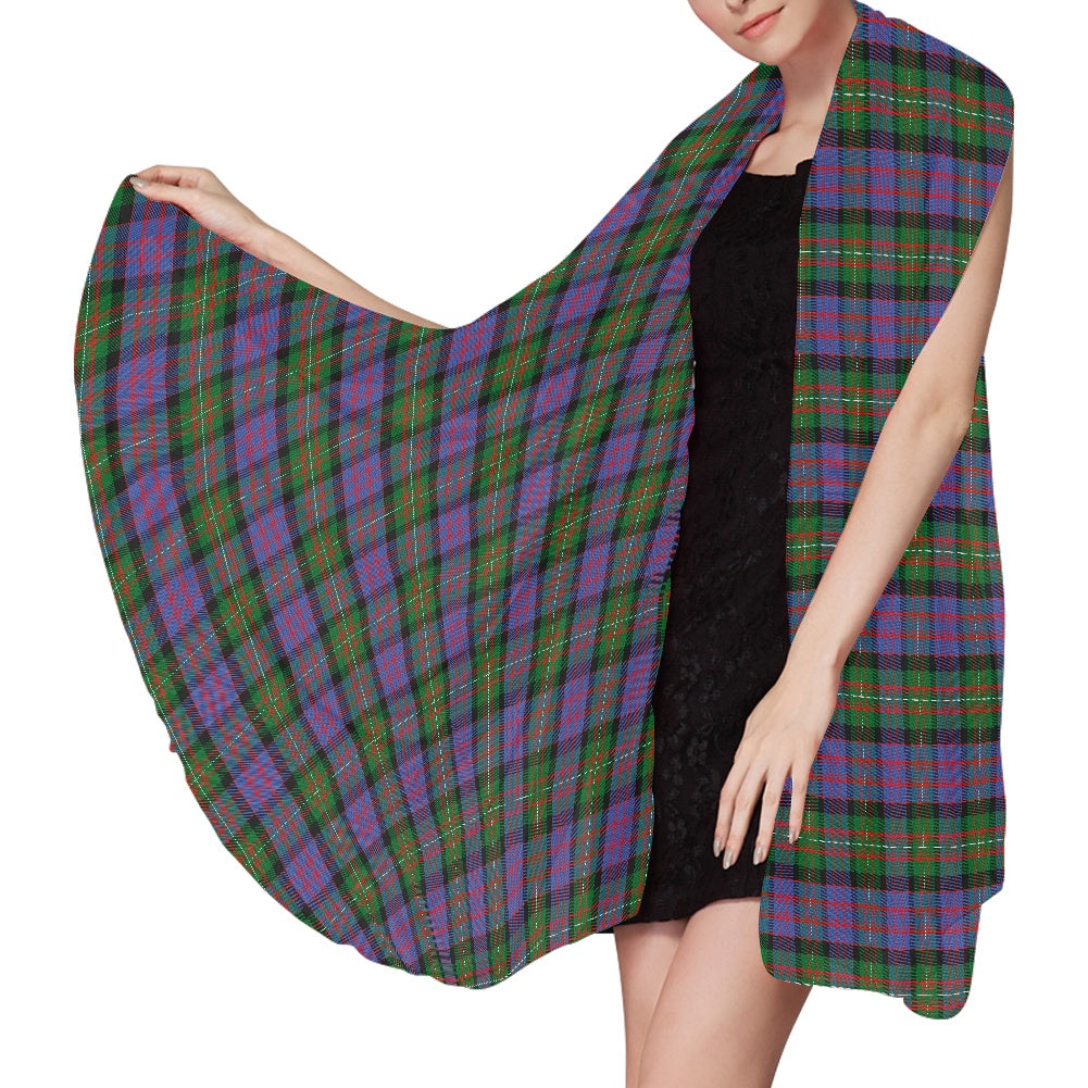 Clan MacDonnell of Glengarry Tartan Chiffon Scarf