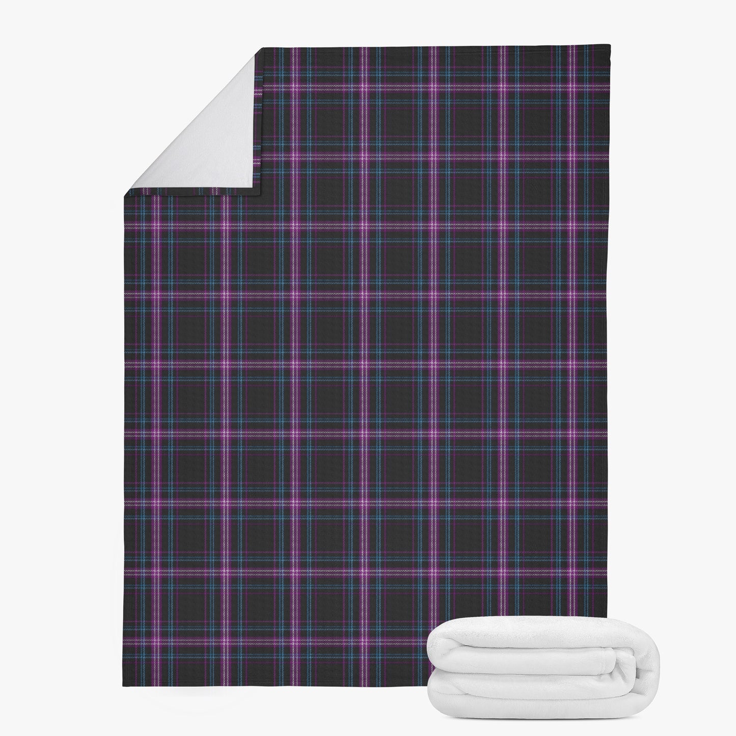 Clan Ironside Tartan Fleece Blanket