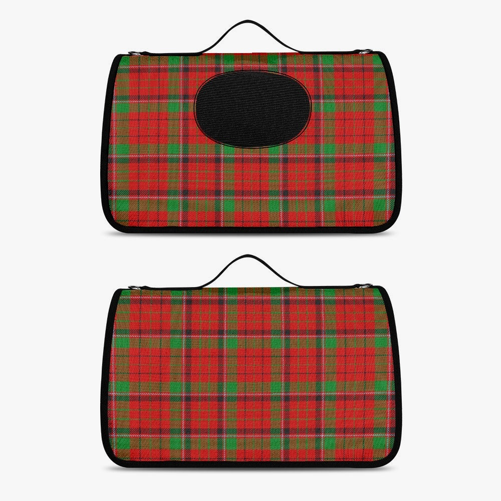 Clan Nicholson Tartan Pet Carrier Bag