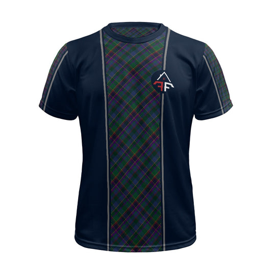 Fourth Fold Tartan Strip - Logo & Text