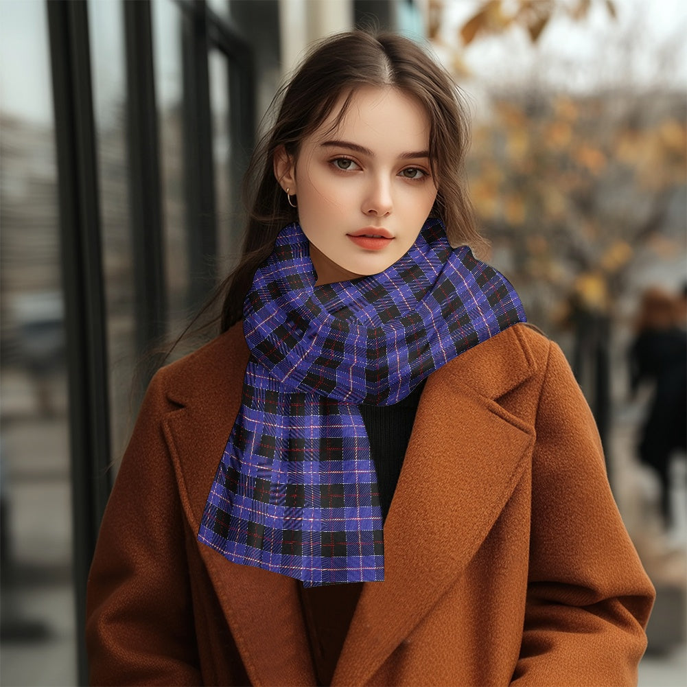 Clan Dunlop Tartan Fluffy scarf