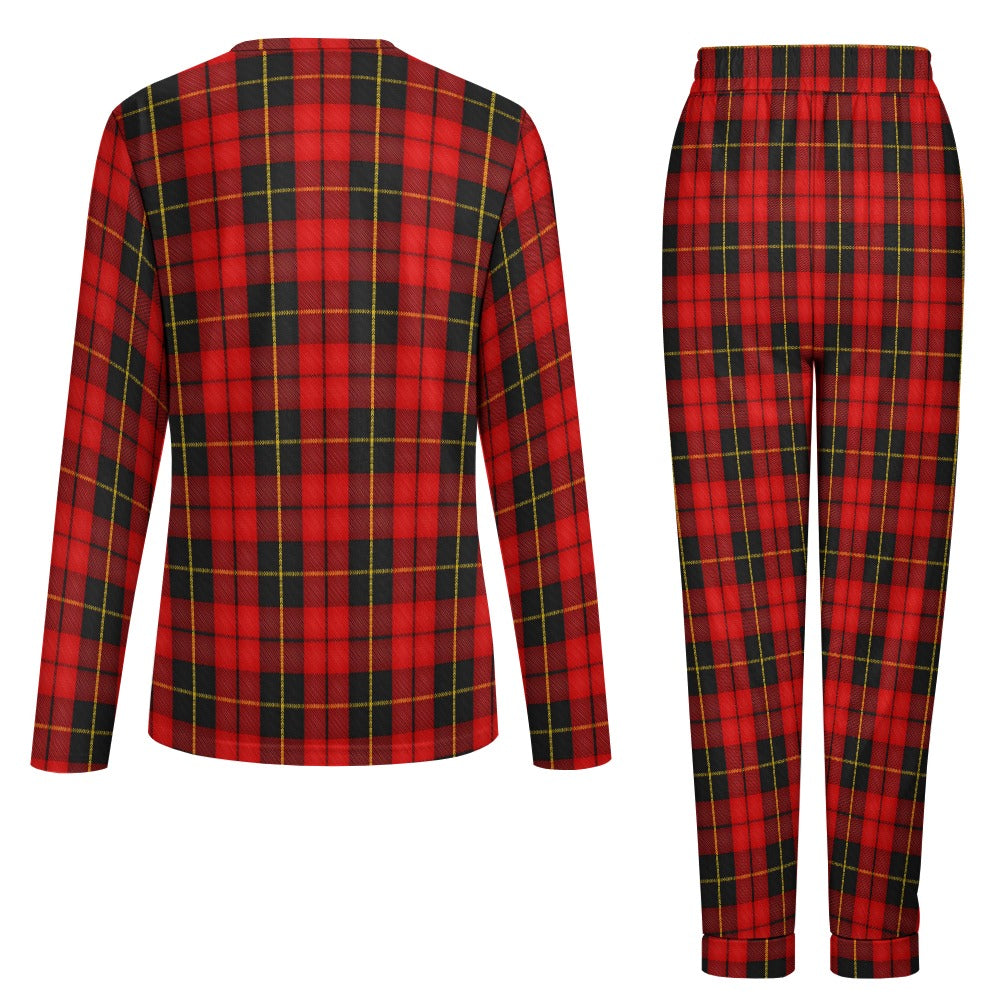 Clan Wallace Tartan Women's Pajama Set