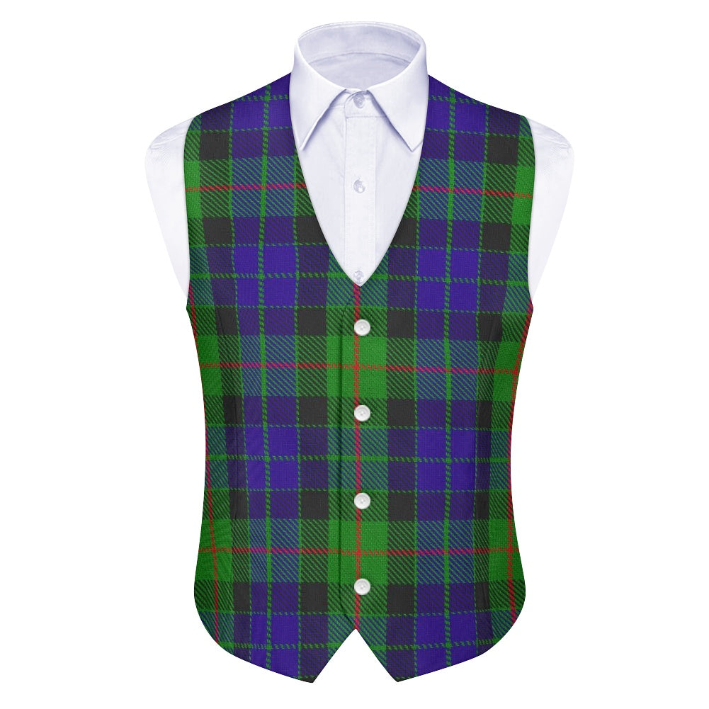 Clan Gunn Tartan Suit vest jacket