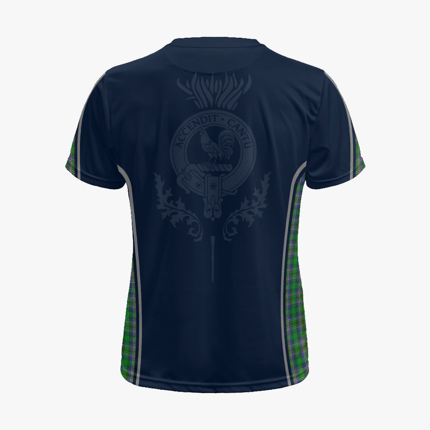 Clan Cockburn Crest & Tartan Soccer Jersey