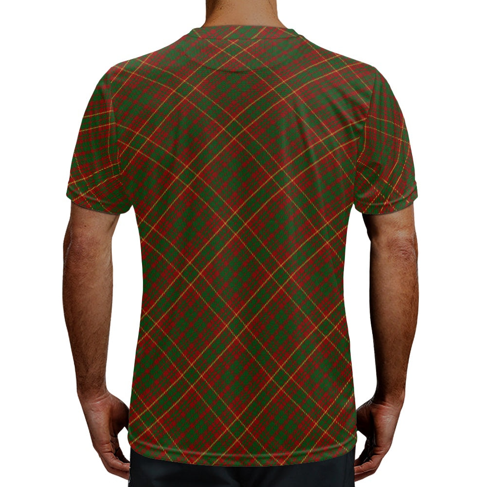 Clan MacRurie Tartan Bias Football Shirt
