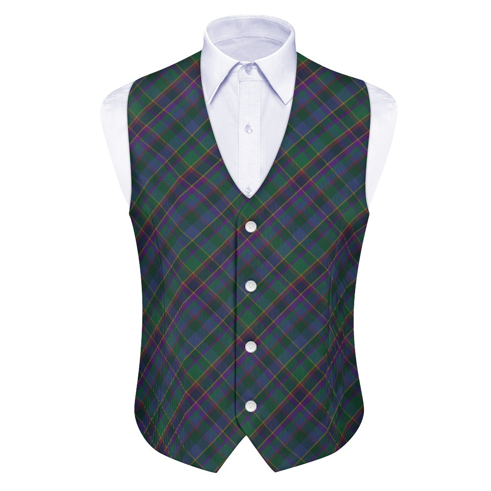 Fourth Fold Tartan Suit vest jacket