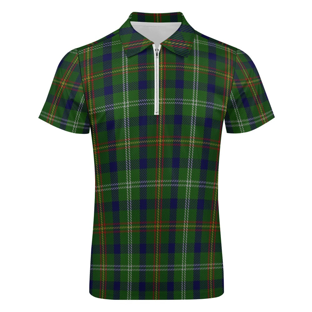 US State - Vermont Tartan Short sleeve polo shirt