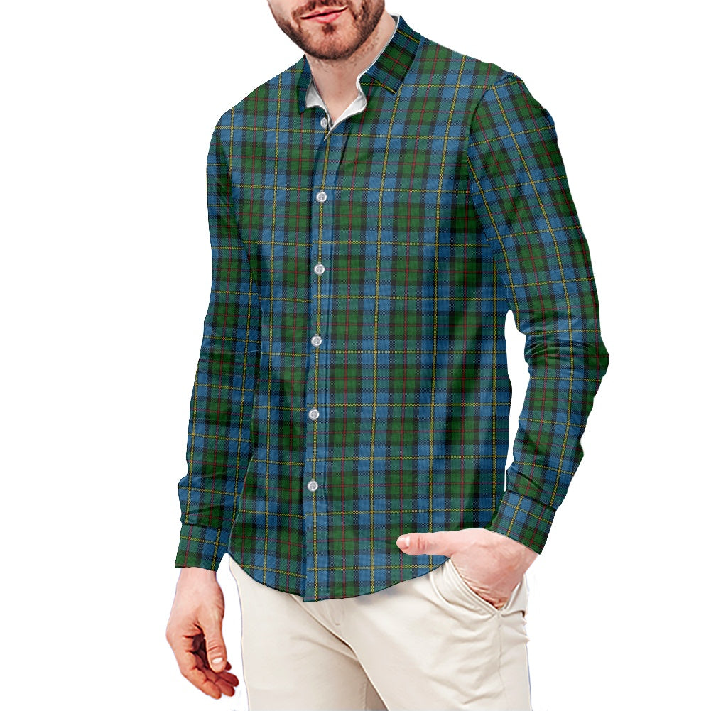 Clan MacLeod of Harris Tartan Men's long-sleeved shirt