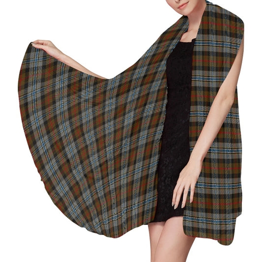 Clan Campbell Hunting Tartan Chiffon Scarf