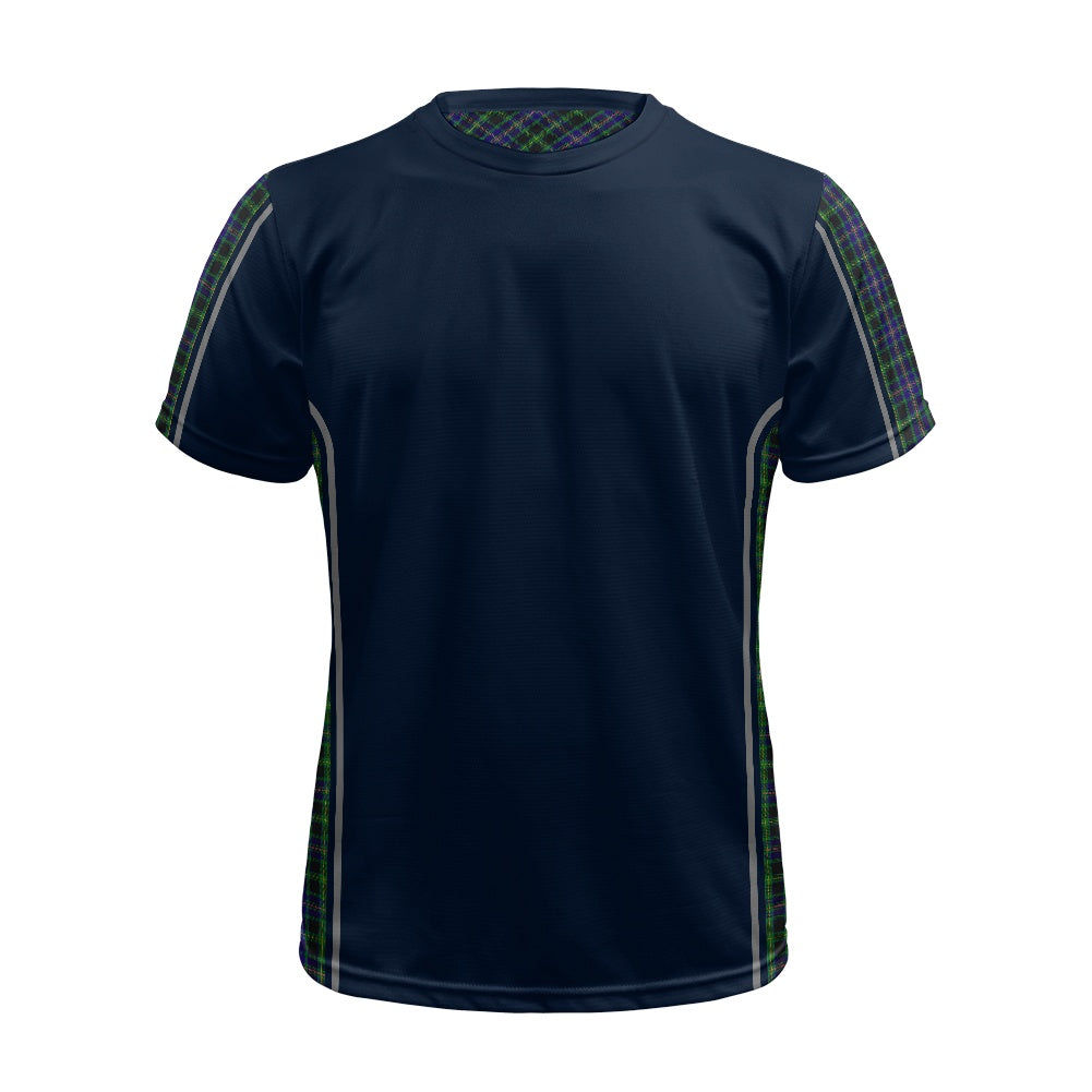 Irish County Offaly Tartan Strip Football Shirt