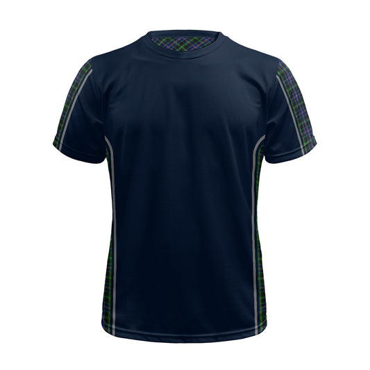 Irish County Offaly Tartan Strip Football Shirt