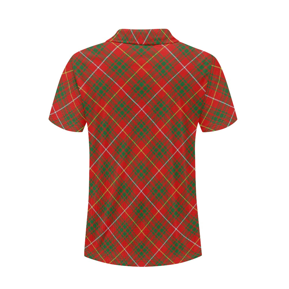 Clan Bruce Tartan Polo Shirt