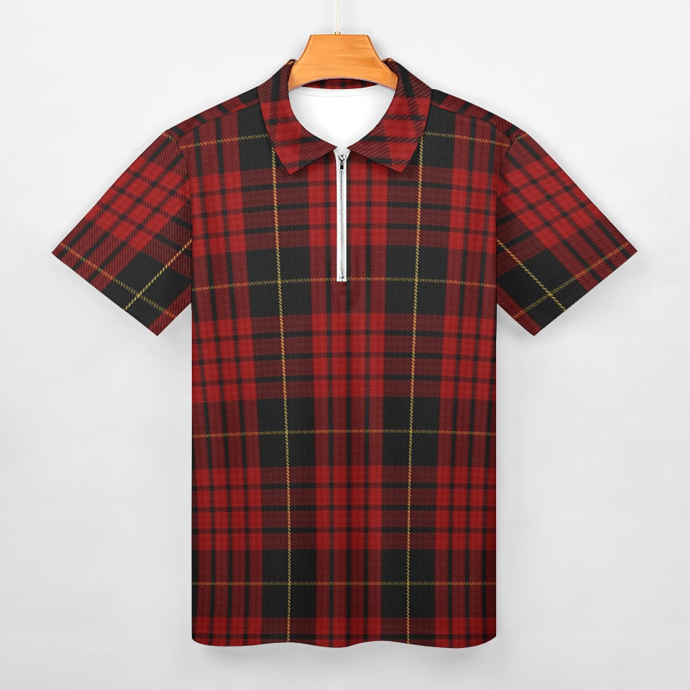 Clan MacQueen Tartan Short sleeve polo shirt