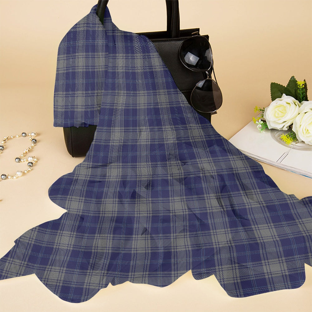 Edwards of Wales Tartan Chiffon Scarf