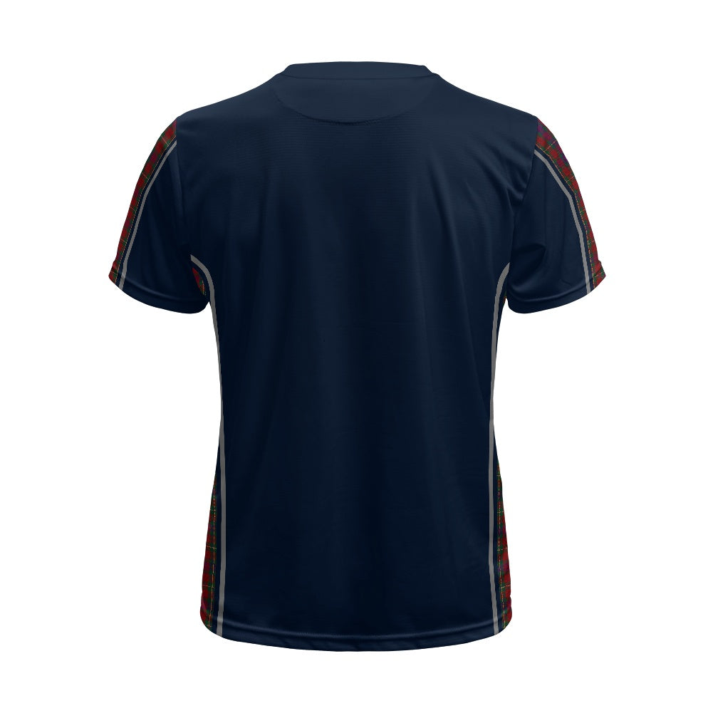 Irish County Clare Tartan Strip Football Shirt