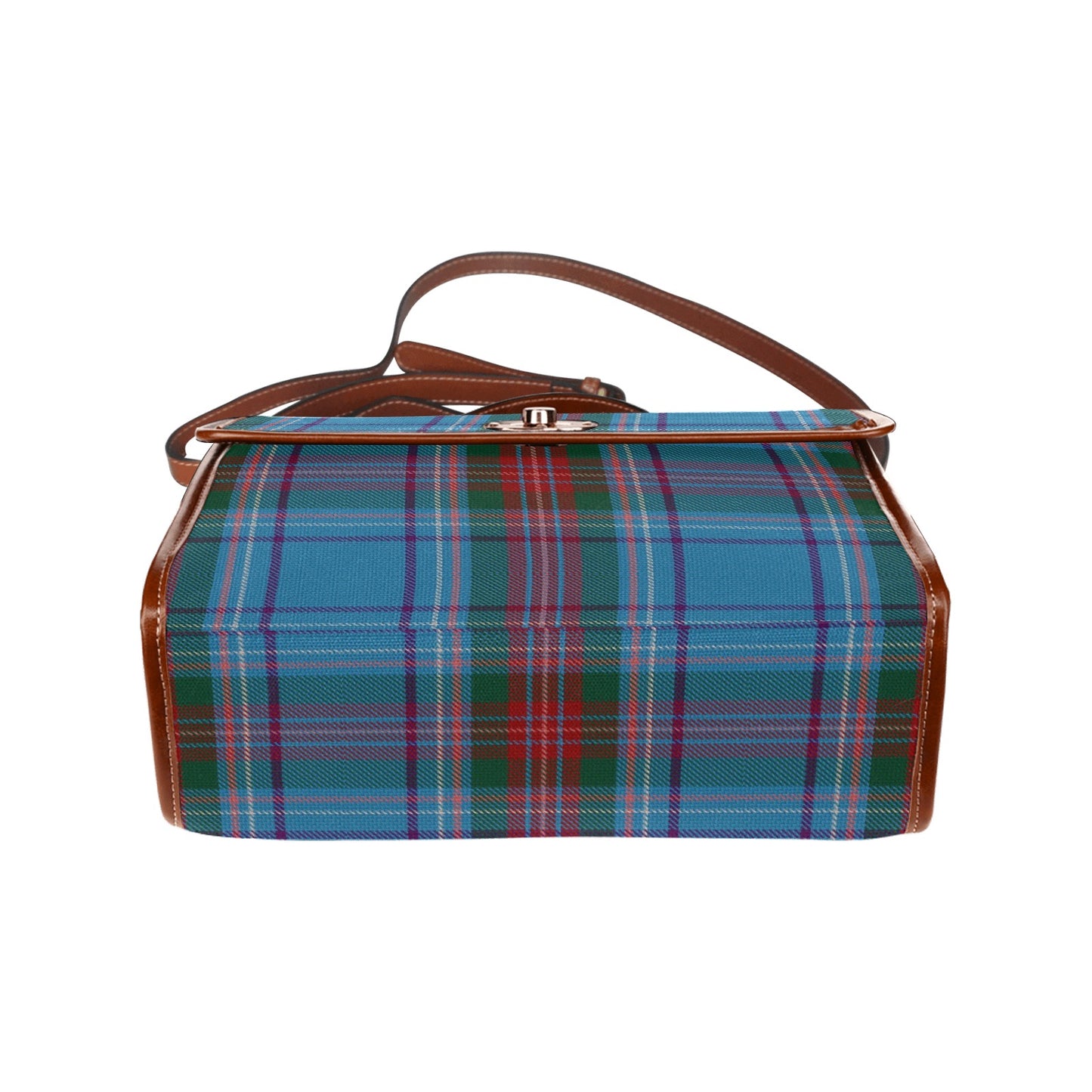 Irish County Louth Tartan Canvas Handbag