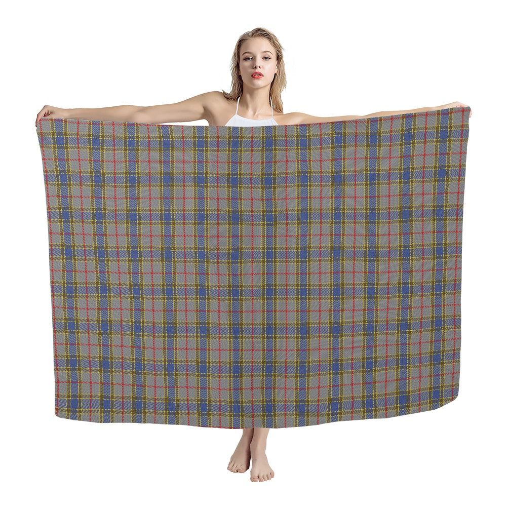 Clan Balfour Tartan Chiffon Scarf