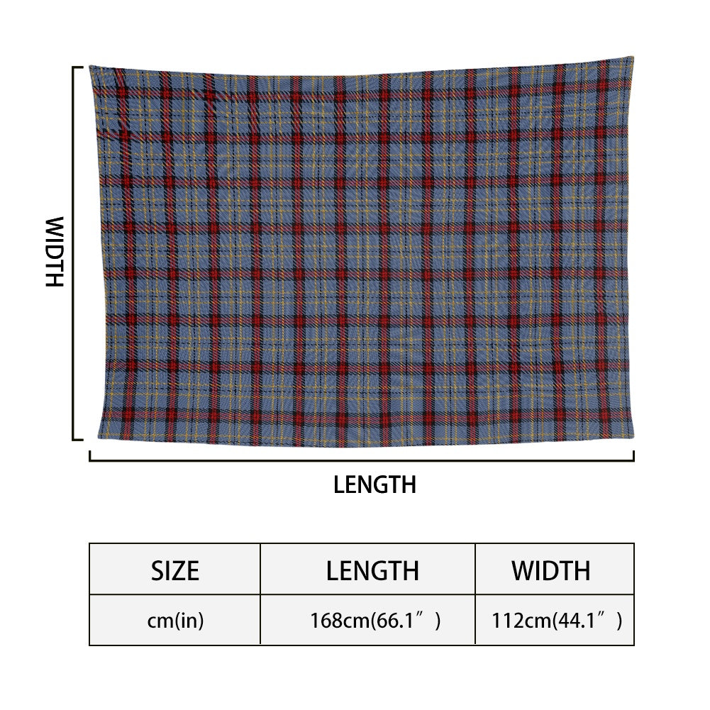 Clan Perkins Tartan Chiffon Scarf