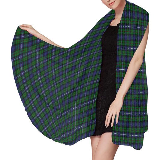 Clan Donnachaidh Hunting Tartan Chiffon Scarf
