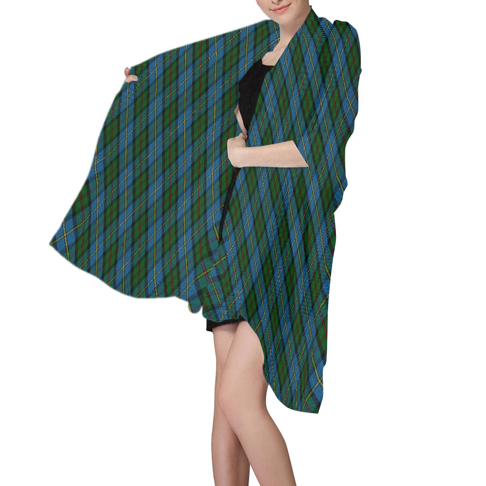 Clan MacLeod of Harris Tartan Chiffon Scarf