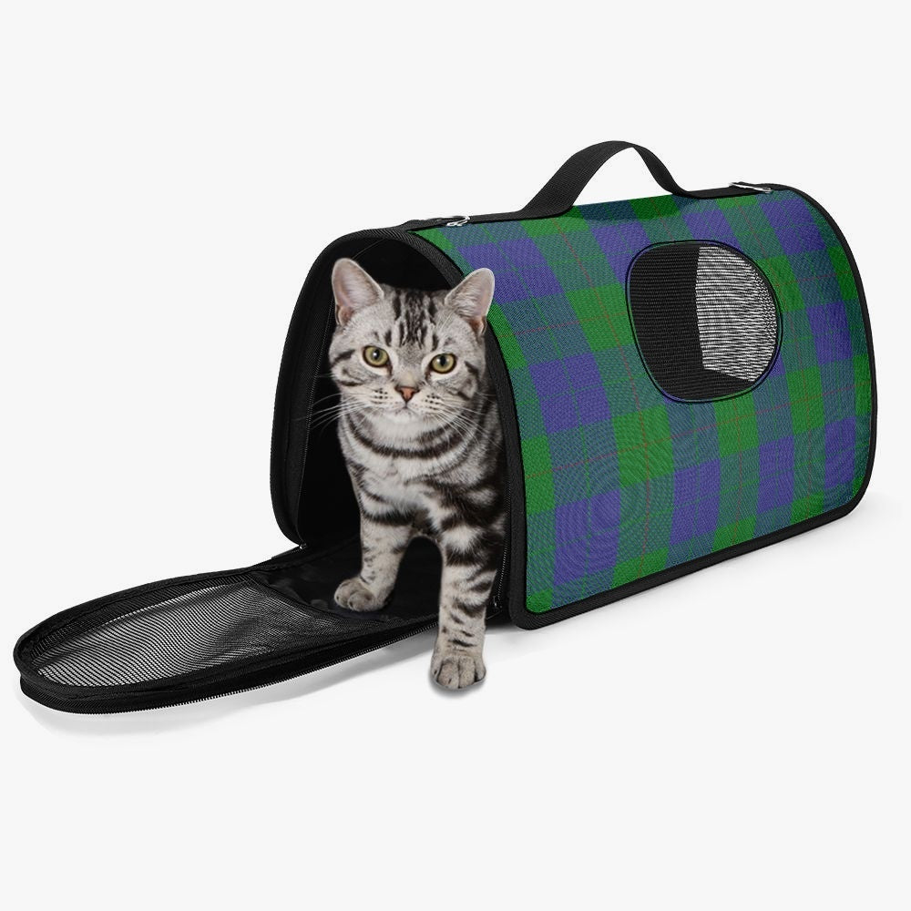 Clan Barclay Tartan Pet Carrier Bag