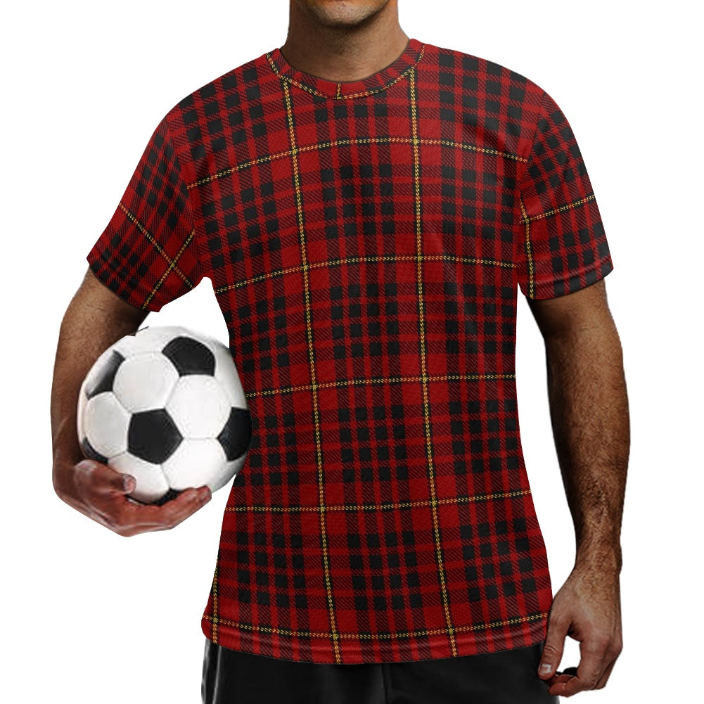 Clan MacIan Tartan Football Shirt white