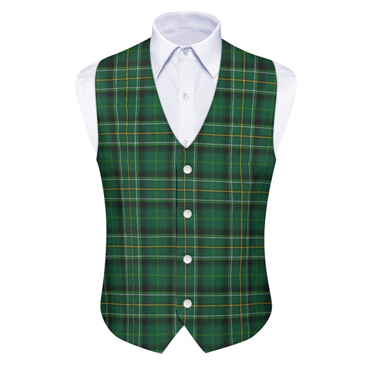 Celtic Tartan Suit vest jacket