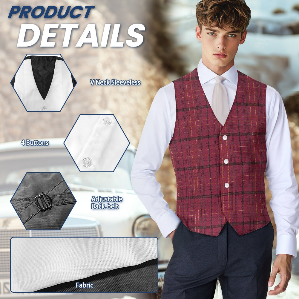 Welsh - Williams Tartan Suit vest jacket