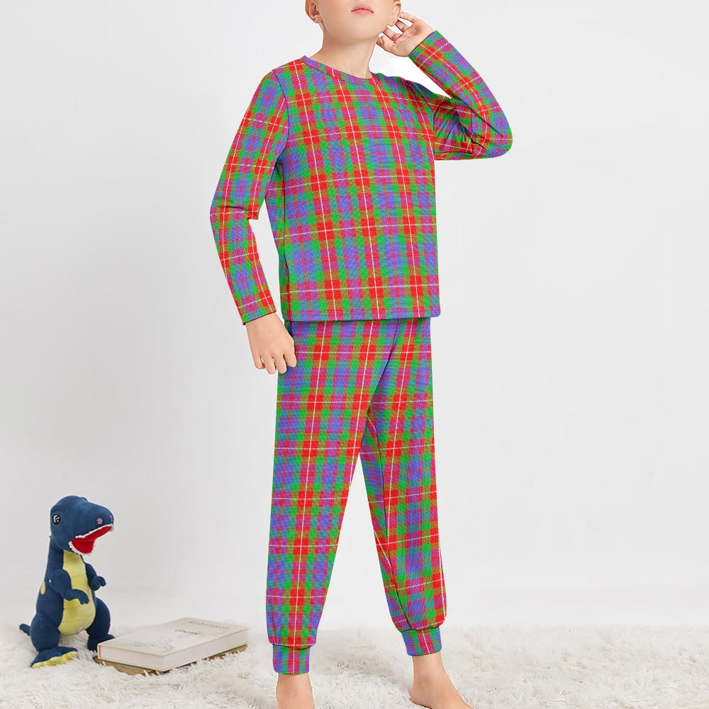 Clan Fraser Tartan Boy's Pajama suit