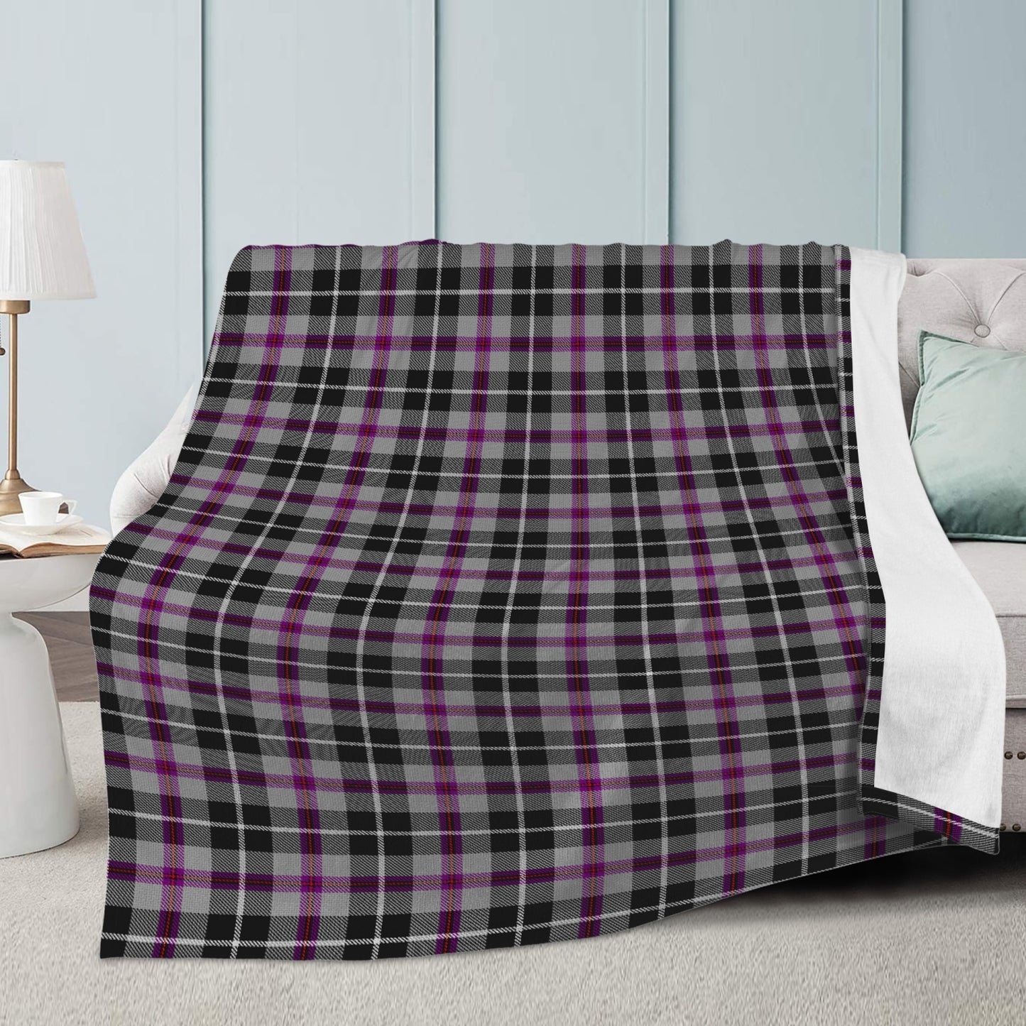 Cornish Family Tartan - Jewell Fleece Blanket