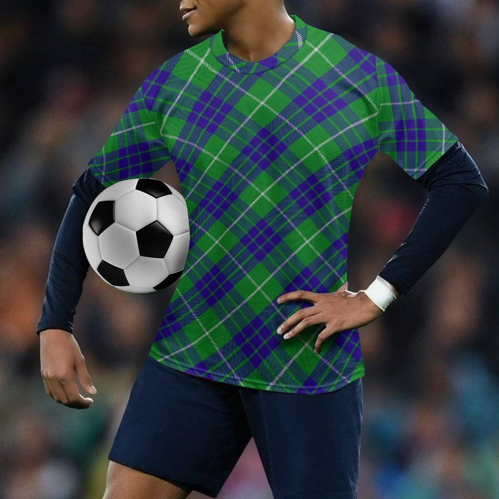 Clan Hamilton Tartan Football Shirt