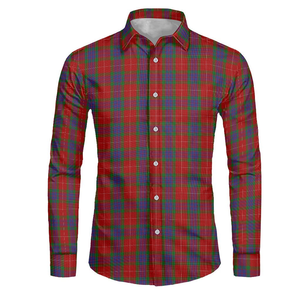 Clan Fraser Tartan Men's long-sleeved shirt