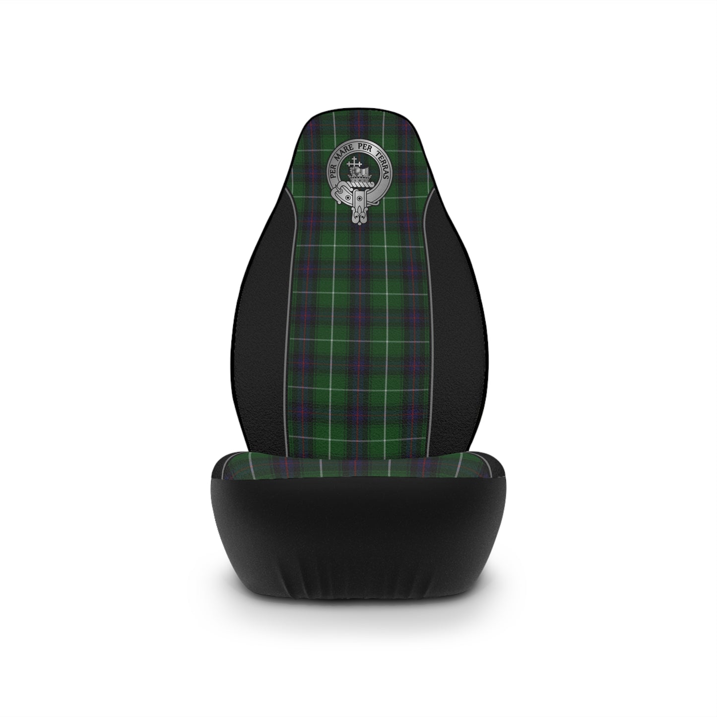 Clan MacDonald Crest & Tartan Car Seat Covers