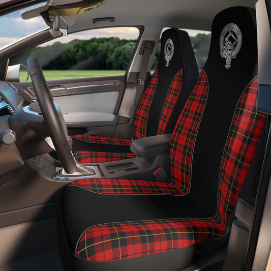 Clan Wallace Crest & Tartan Car Seat Covers
