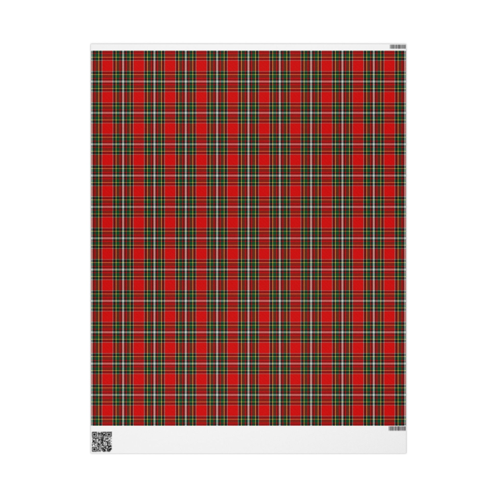 Clan Gillespie Tartan Wrapping Papers