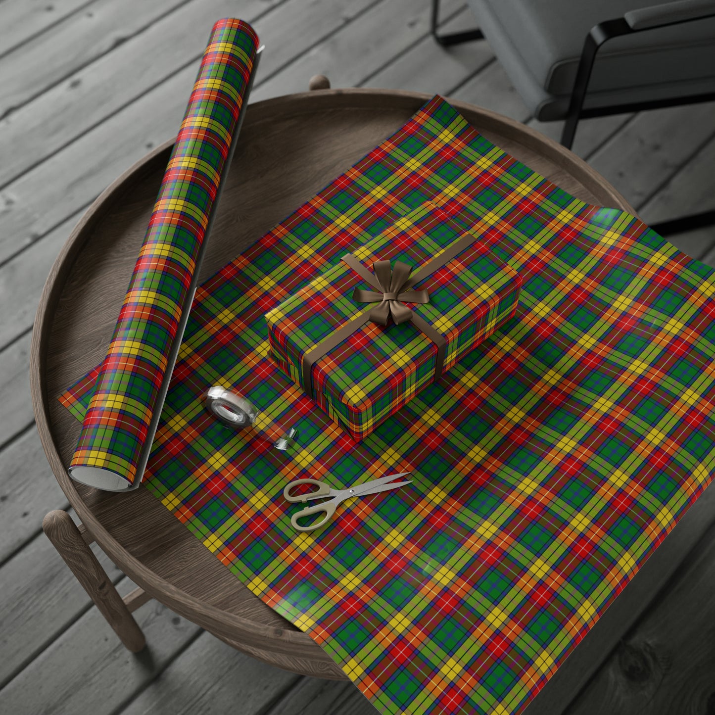 Clan Buchanan Tartan Wrapping Papers