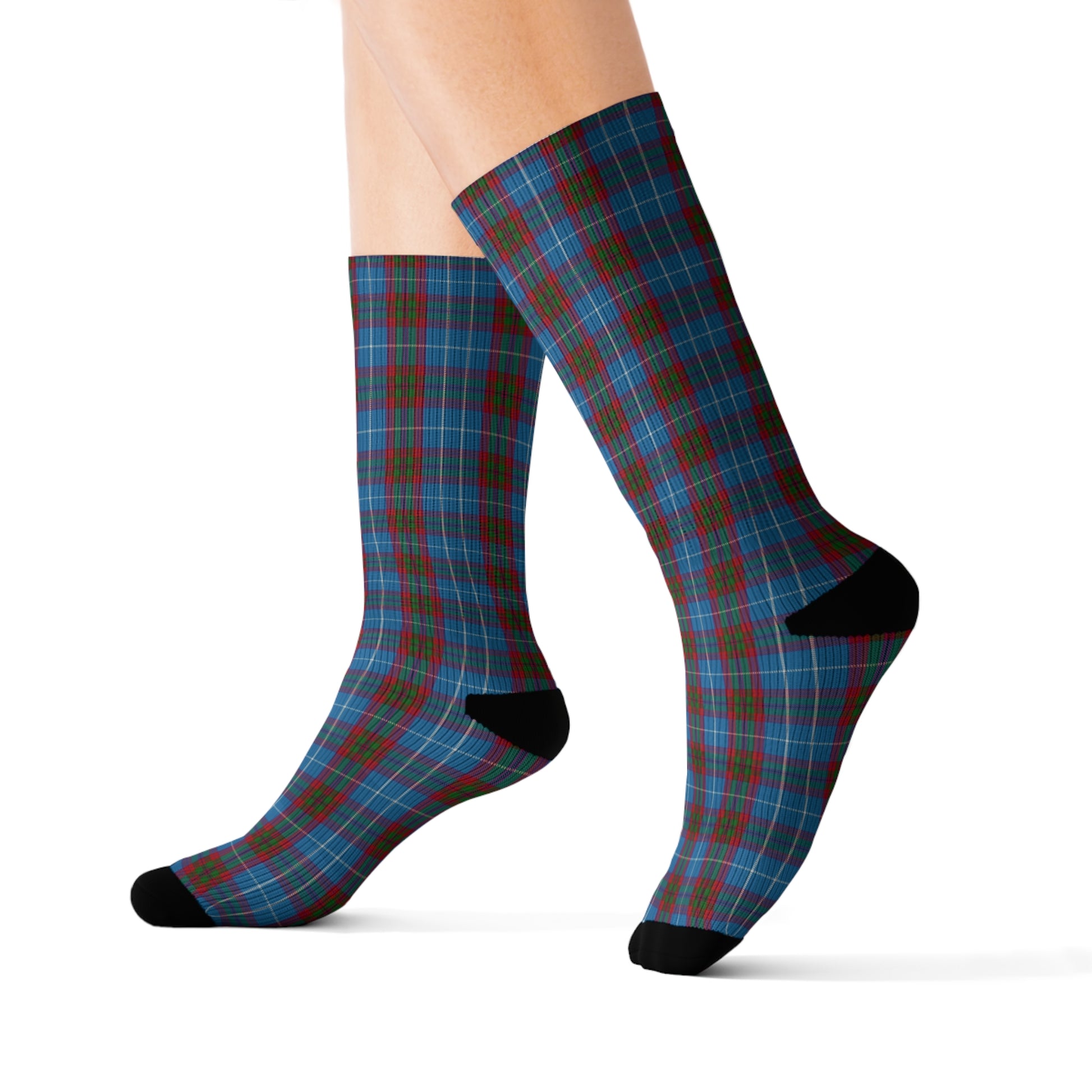 Clan Newton Tartan Socks